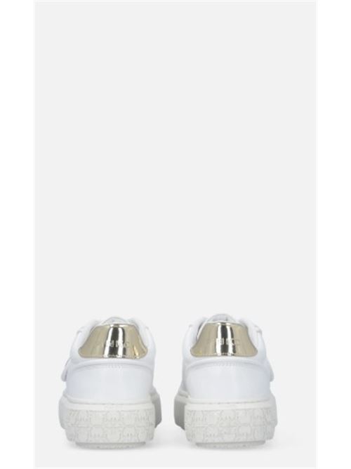 Sneakers in pelle con logo Love Birds Pinko | SS0041P087Z1B.WHITE